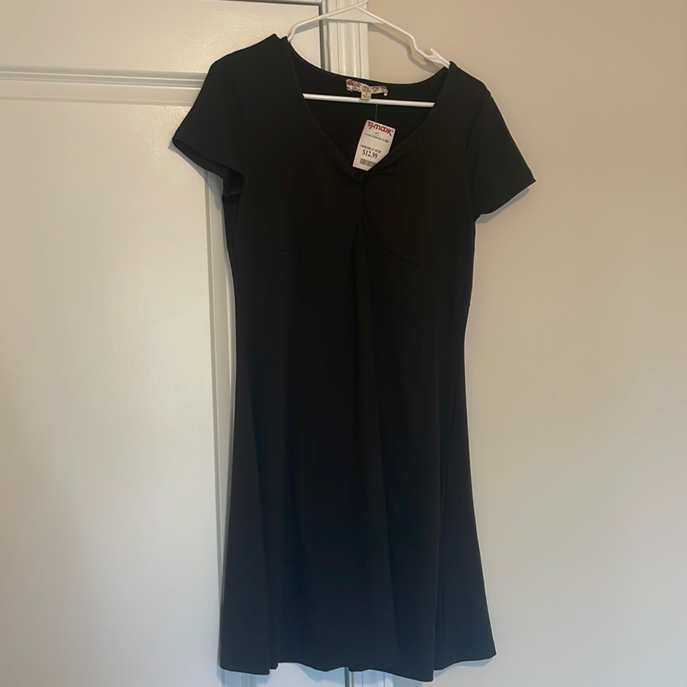 Pink Rose super soft flare Tshirt Dress
